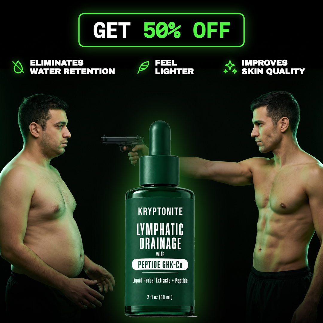 Get 50% off Kryptonite: eliminates water retention, feel lighter, improves skin quality