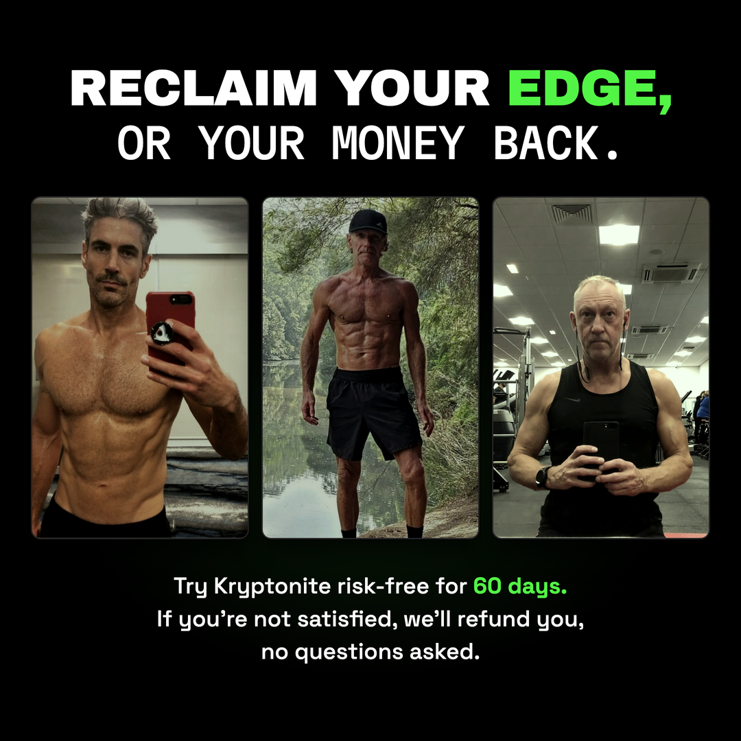 Reclaim your edge, or your money back. 60 days