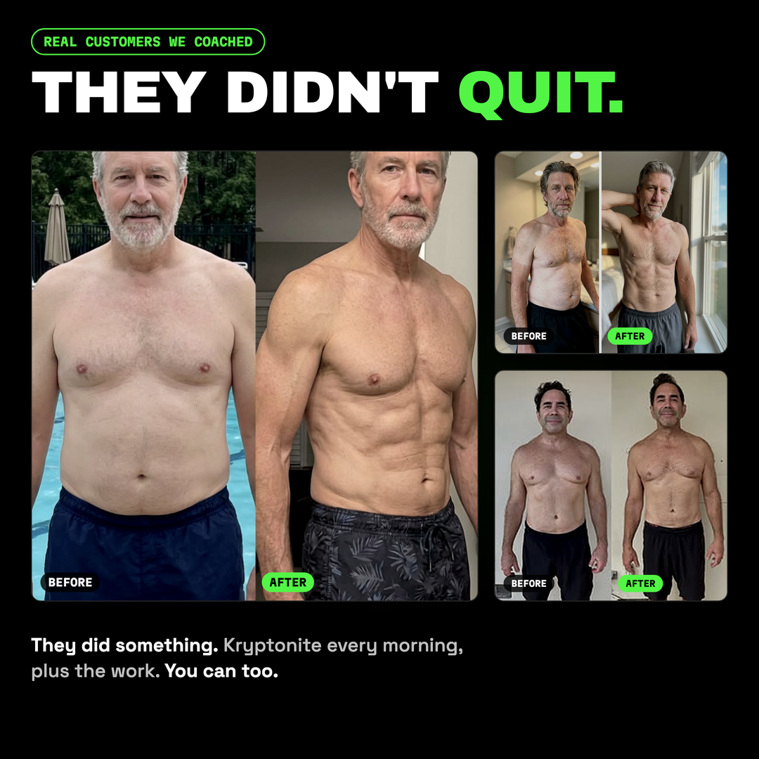 They didn't quit: real customers before and after