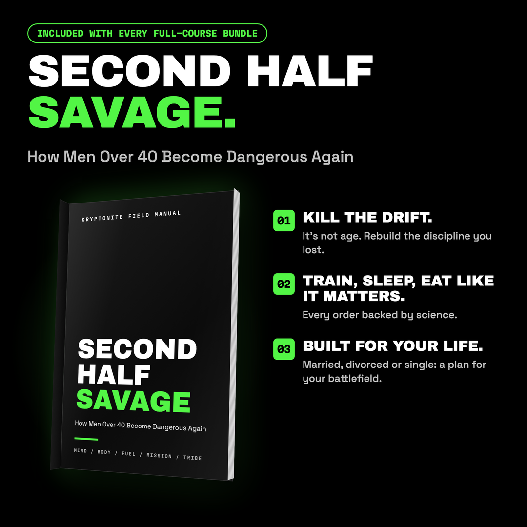 Second Half Savage: How Men Over 40 Become Dangerous Again