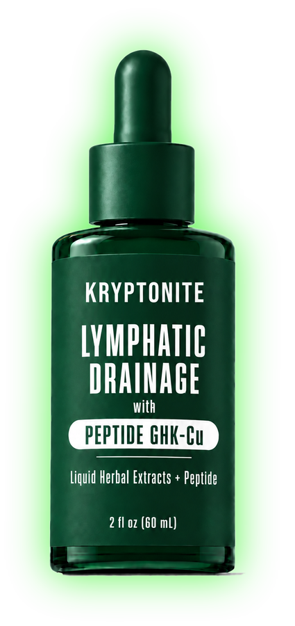 Kryptonite Lymphatic Drainage with Peptide GHK-Cu bottle